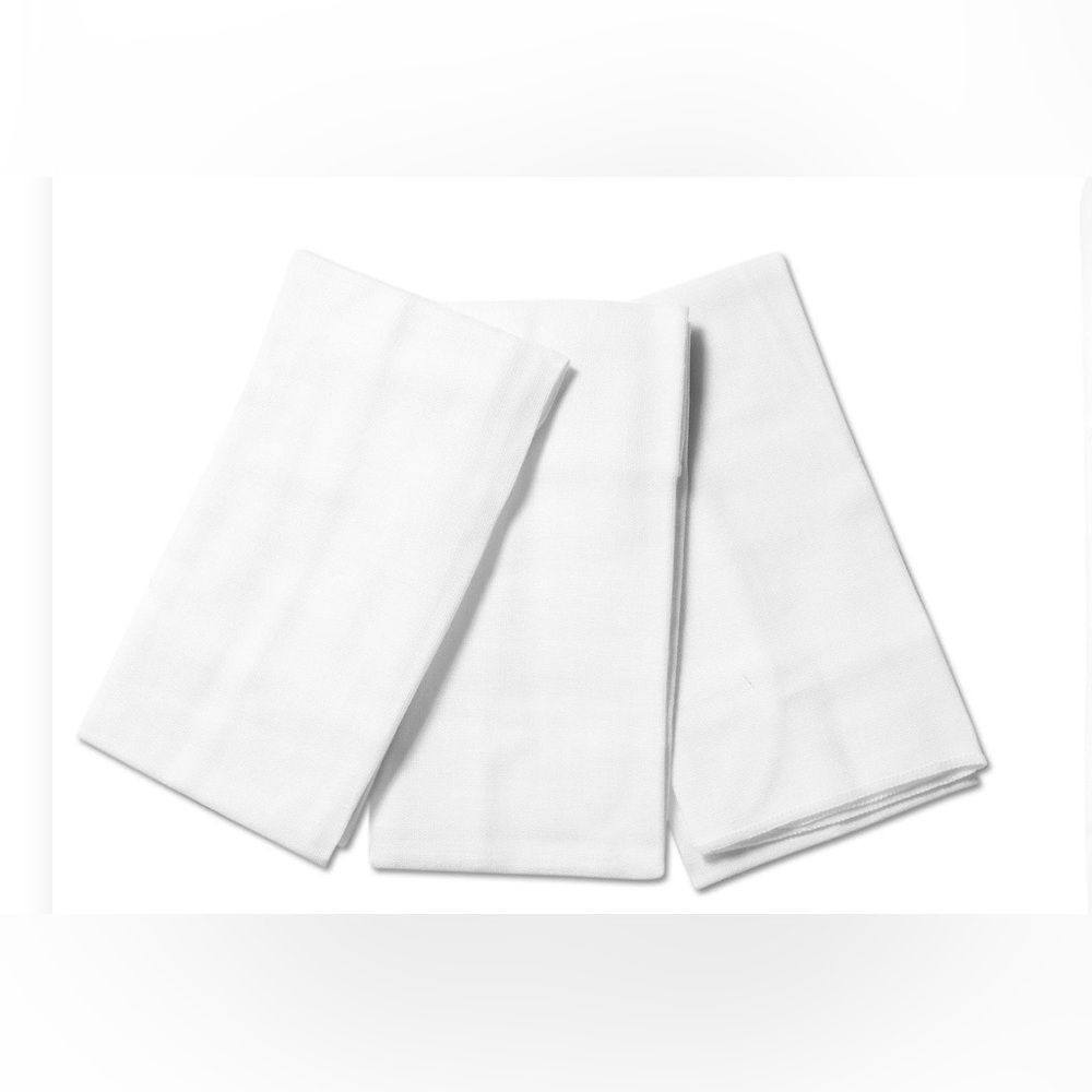 Muslin Cloth FACE Unbleached Cotton 100 %Natural Muslin ~3pack